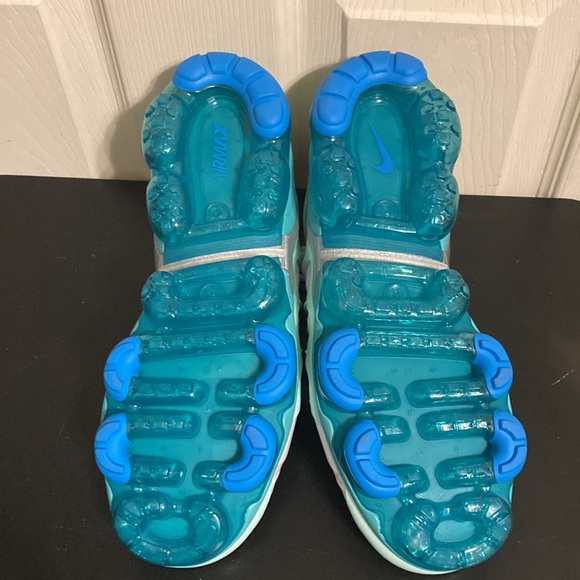 Nike Air VaporMax Plus Running Shoes - White/mint foam/washed teal/siren red - Picture 16 of 16